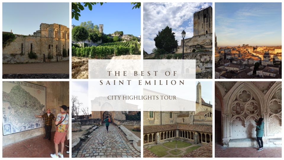 The Best Of Saint Emilion (Private Highlights Tour) - Monolithic Church and Collegial Church