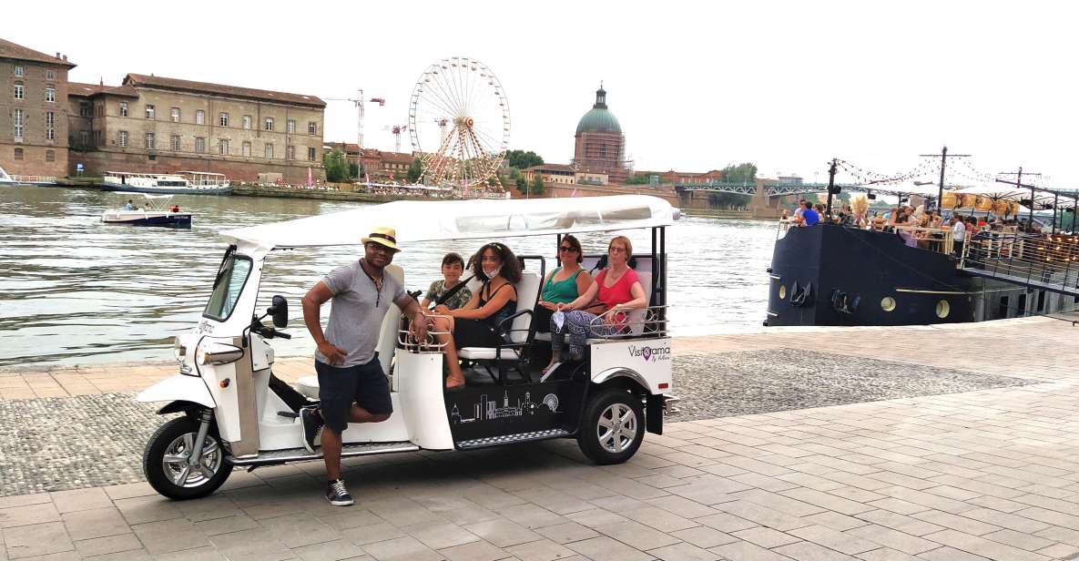 Toulouse: Electric Tuk-Tuk Tour With Photo Stops and Audio - Starting Location and Route