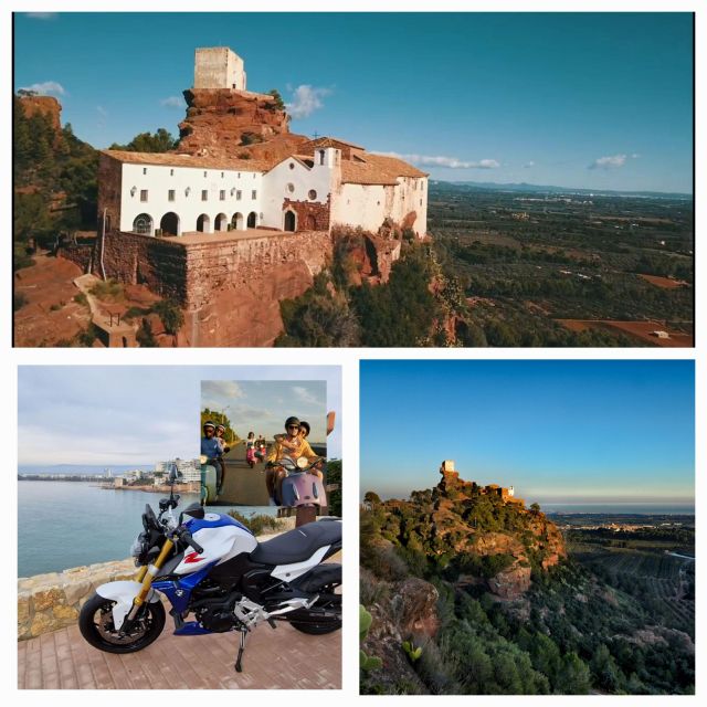 Tour Scooter 125 Guided Cambrils to Red Hills 2h With Pickup - Experience Highlights