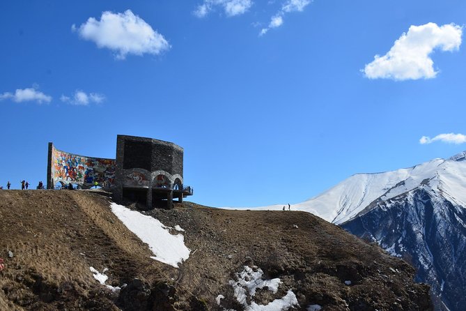 Tour to Kazbegi: Georgian Military Road – Ananuri – Gudaury – Kazbegi - Zhinvalskoye Reservoir