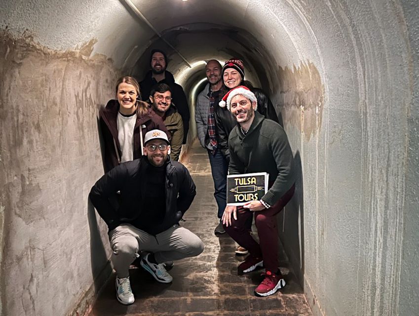 Tulsa: History Walking Tour of Underground Tunnels - Guided Experience