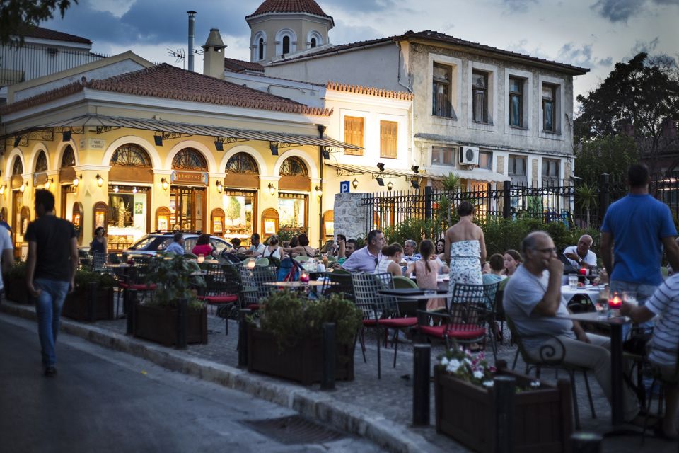 Twilight Athens Tour Inc. Rooftops, Tastings & 3 Drinks - Unique Features