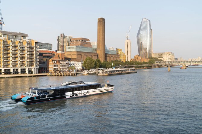 Uber Boat by Thames Clippers - Single River Journey on the Thames - Scenic River Journey