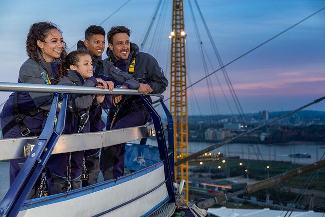 Up at The O2 Twilight Climb - Booking and Refund Policy