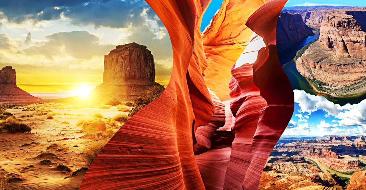 Vegas: Antelope Canyon, Monument Valley, & Grand Canyon Tour - Transportation and Guides