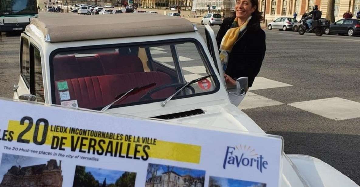 Versailles: 2-Hour City Tour in a Vintage Car & Extension Park - Discover the Grand Canal