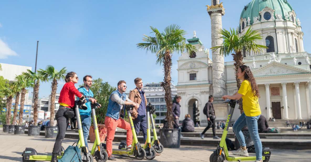 Vienna: Guided Tour by Kick Bike or E-Scooter With a Local - Timing and Duration