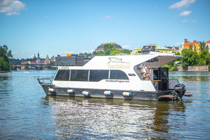 VIP Prague YachtBoat ONE Experience: All-You-Can-Drink - Meeting and Pickup