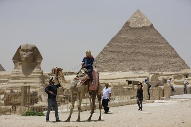 VIP Private Tour Giza Pyramids Sphinx ,Camel,Inside Pyramid - Included Amenities