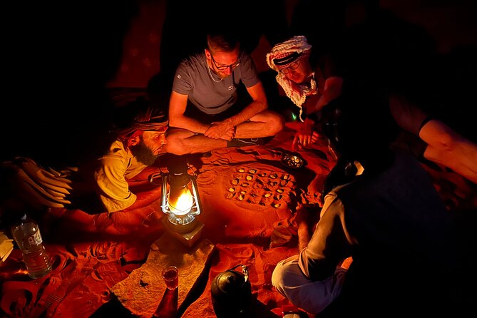 Wadi Rum Cave Camping With Jeep Tour - Transportation Included