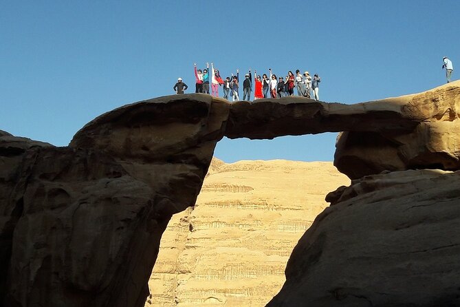 Wadi Rum Jeep Tour & Camp; Overnight - Sandboarding Adventure