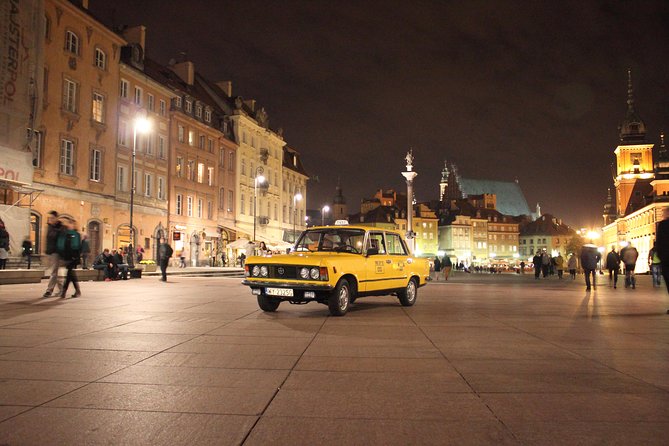 Warsaw Evening Private Tour by Retro Fiat - Meeting and Pickup