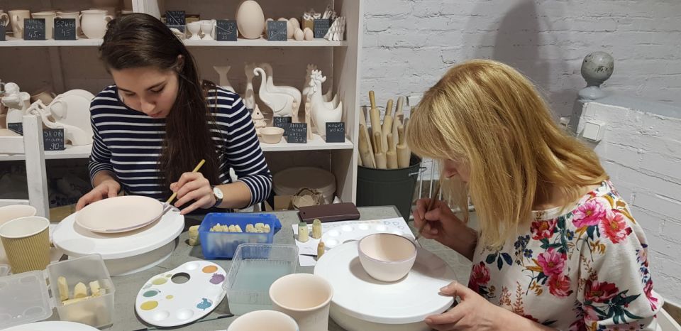 Warsaw: Pottery Decorating Ceramic Workshop - Booking and Cancellation Policy