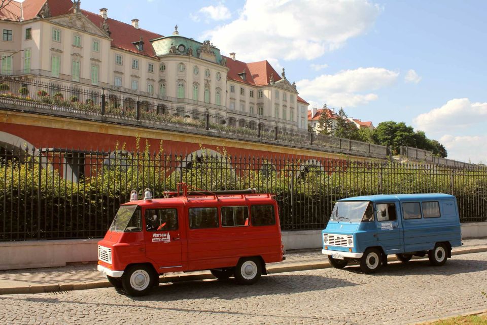 Warsaw: the Best of the City Private Tour by Retro Minibus - Tour Logistics