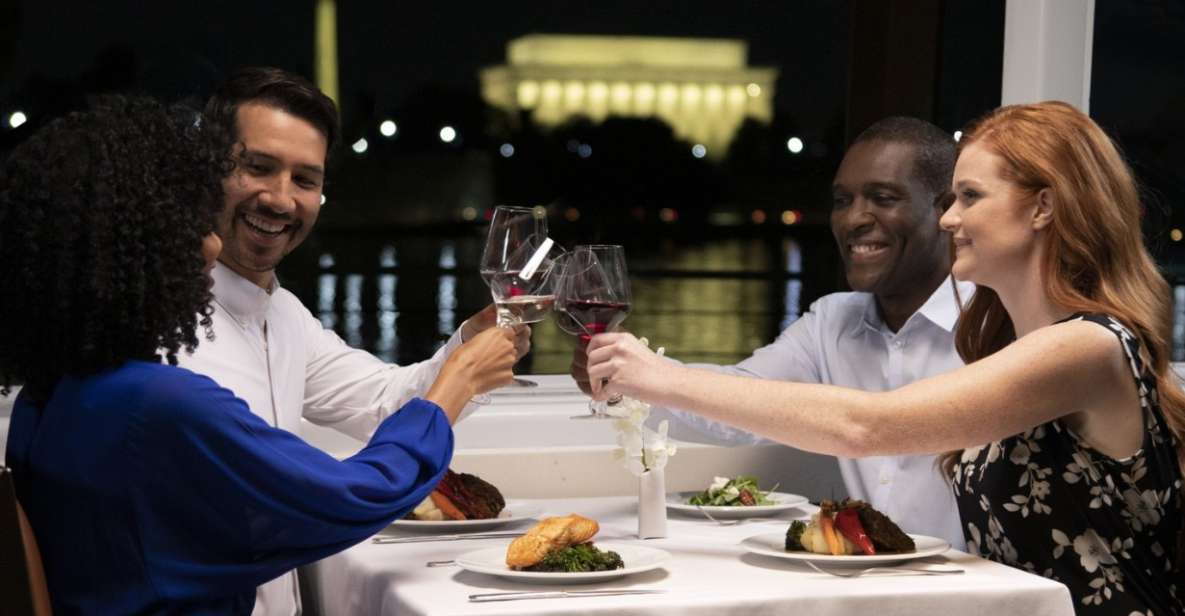 Washington DC: Christmas Eve Gourmet Brunch or Dinner Cruise - Savor the Gourmet Buffet or Plated Meal