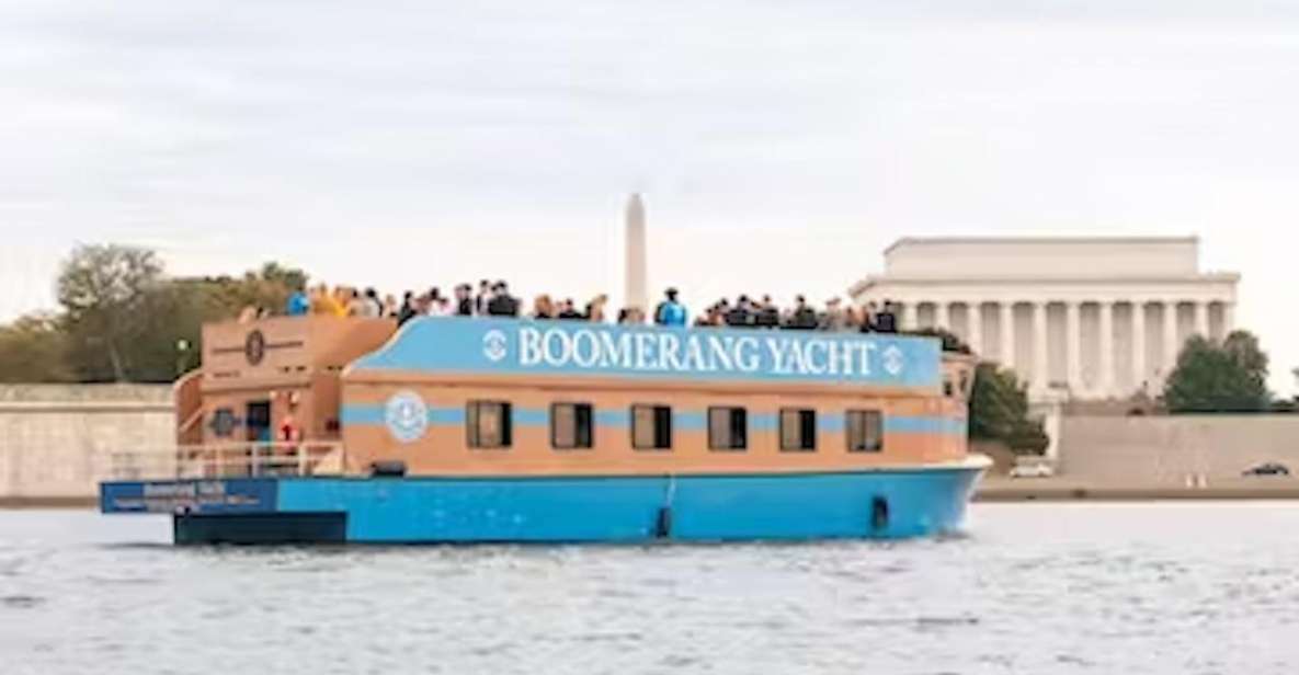 Washington, Dc: Potomac River Yacht Cruise With Open Bar - Meeting Point and Boarding