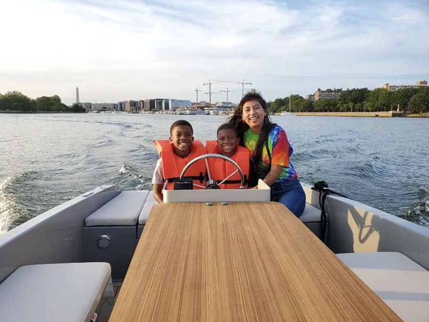 Washington Dc: the Wharf Self-Driven Boat Tour With Map - Inclusions and Rental Options