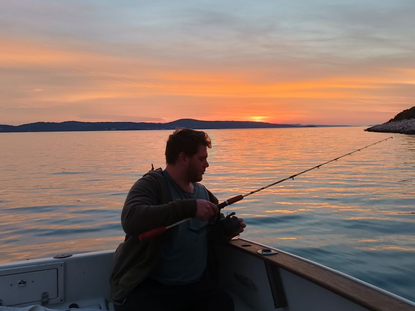 Zadar: Sunset Fishing Half-Day Guided Boat Trip - Fishing Experience