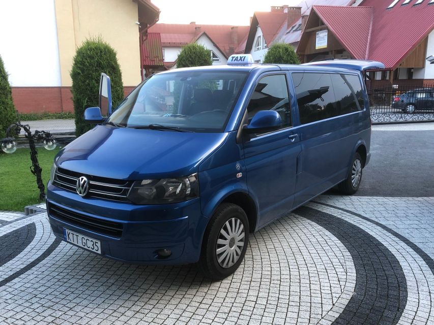 Zakopane-Balice / Pyrzowice Airport VAN - Service Features