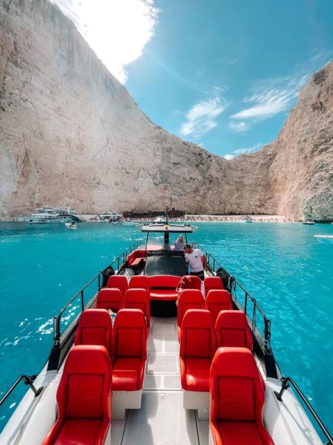 Zakynthos: Shipwreck Bay by Fast Boat - Small Group - Included in the Tour