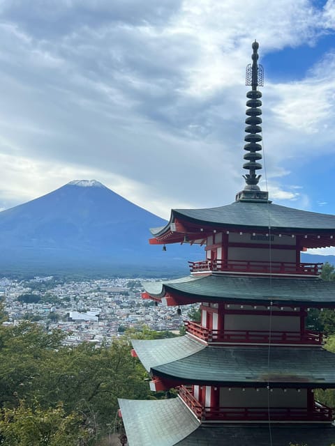 1 Day 10 Hrs Mt Fuji & Lake Kawaguchiko Tour With Eng Driver - Chureito Pagoda