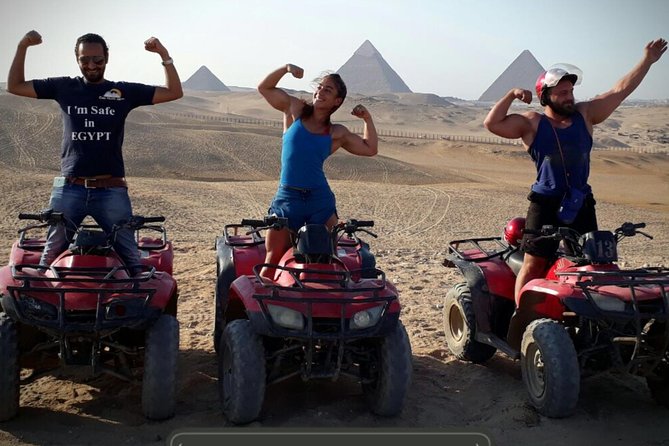 1 Hour ATV at Giza Pyramids From Cairo - Flexible Departure Times