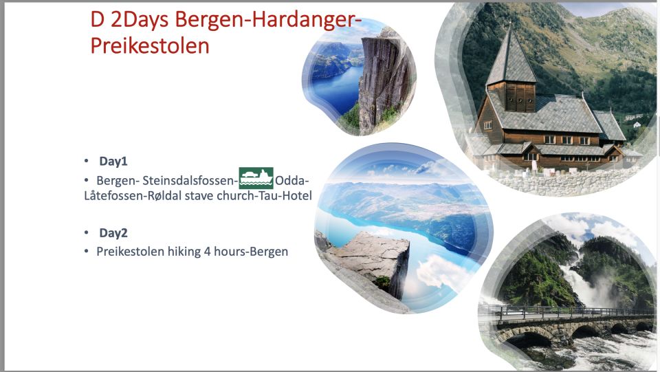 2-Day Tour to Hardanger and Flåm or Sognefjord Glacier, Flexible - Accommodation Arrangements