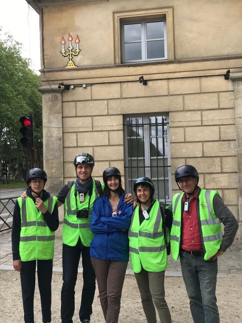 2 Wheel Electric Tour Street Art in Versailles - Inclusive Gear and Equipment