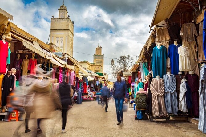 3 Days Chefchaouen and Fez From Casablanca Private Tour - Nejjarine Fountain and Former Jewish Quarter