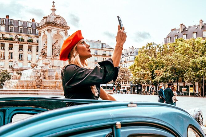 3H Grand Paris Tour in 2CV CITROEN - Inclusions and Amenities