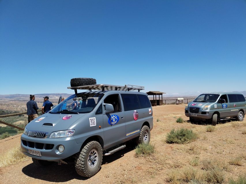 4x4 Full Day Desert Tour of Los Coloraos, Gorafe - Follow the Rambla Becerra