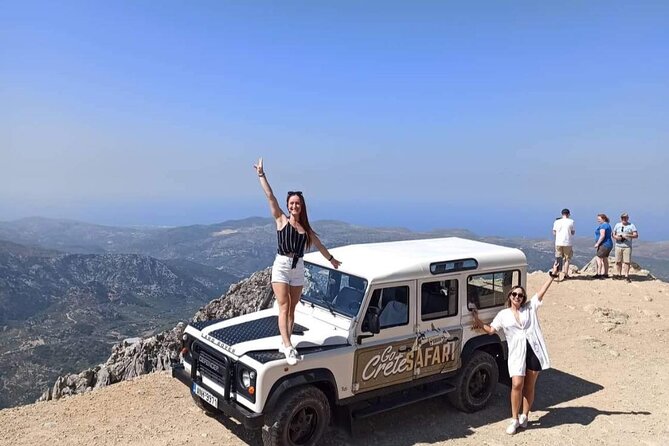 4x4 Landrover Safari Lasithi Plateau Free Pick up and Drop off - Windmills of Lasithi Plateau