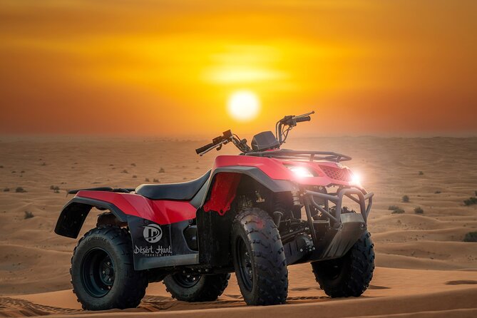 AEON 200/400cc Single Seater Quad Bike Self Drive to Open Desert - Booking Details and Reviews