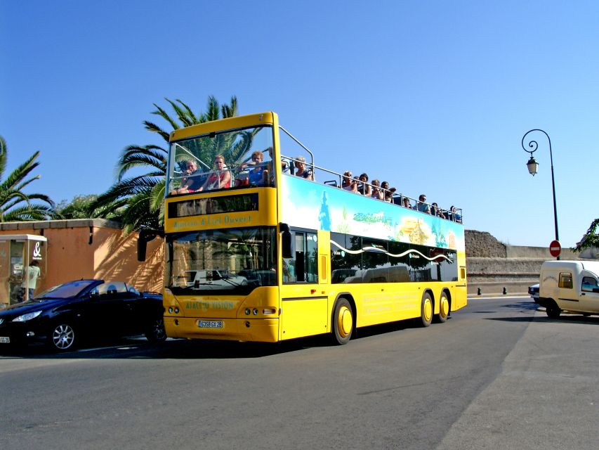 Ajaccio: Town Highlights and Coast Open-Top Bus Tour - Wheelchair Accessibility