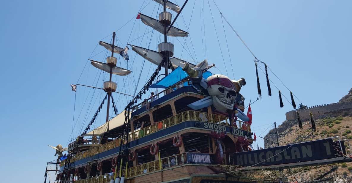 Alanya: Pirate Boat Tour W/ BBQ & Foam Party - Recap