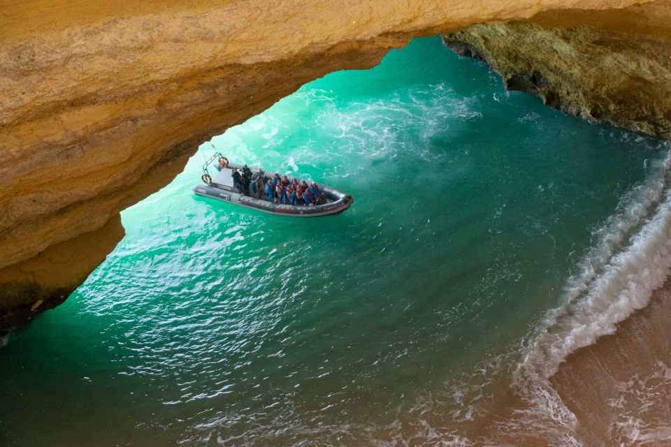 Albufeira: Dolphins, Benagil Caves and Coastline Boat Tour - Meeting Point and Information