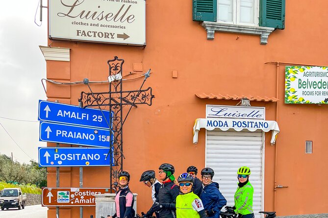 Amalfi Coast: E-Bike Tour From Sorrento to Positano - Tour Duration and Itinerary