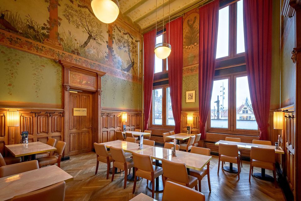 Amsterdam: 3-Course Meal in Historic 1st Class Waiting Rooms - Starter Course Highlights