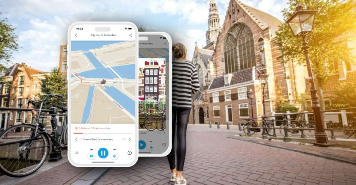 Amsterdam City Tour: Audio Guide App in Your Smartphone - Versatile and Offline Access