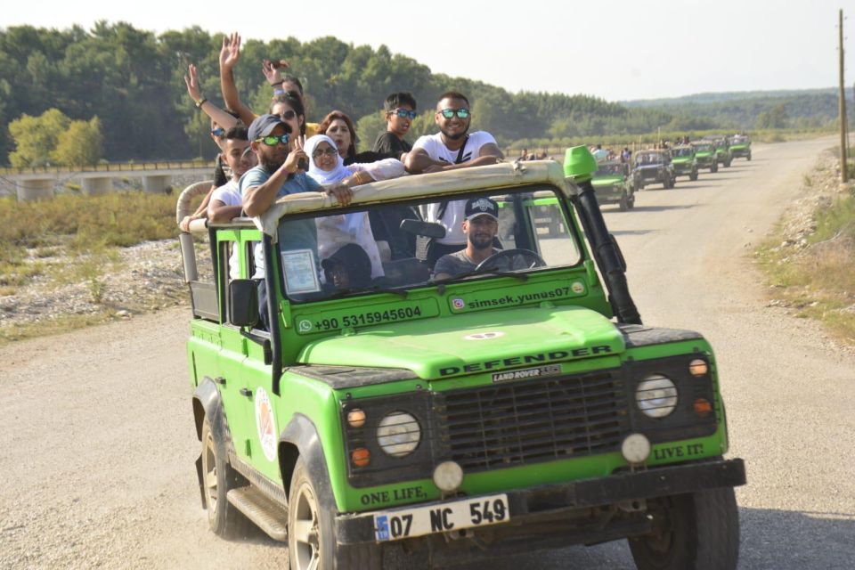 Antalya: Off-Road Jeep Safari - Swimming Breaks and River Encounters