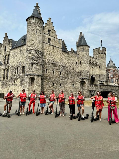 Antwerp: City Highlights E-kickscooter Tour - Important Information