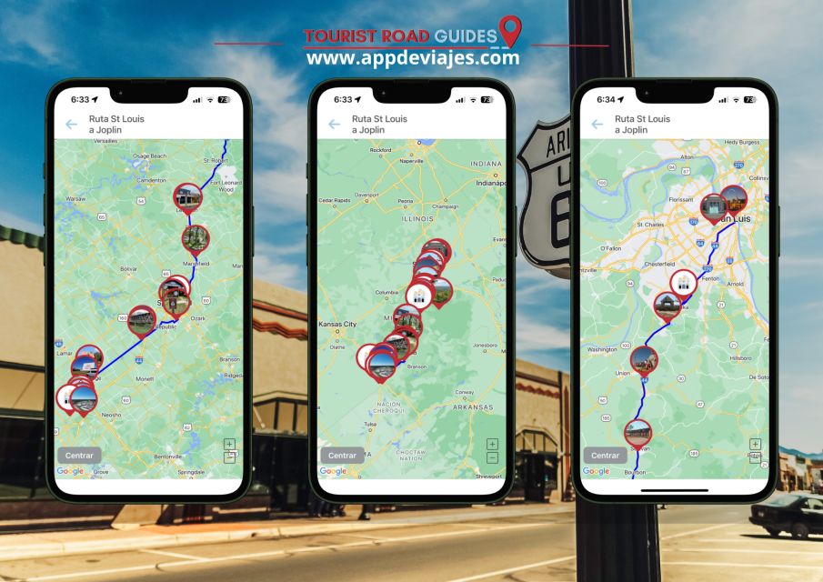 App Self-drived Route 66 Road St. Louis to Joplin - Booking Details and Accessibility