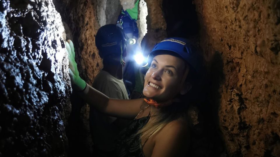 Arrábida: Guided Caving Experience + Rappelling - Whats Included