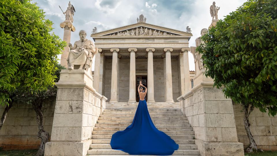 Athens: Flying Dress © Photoshoot Express Package - Photoshoot Setting Options