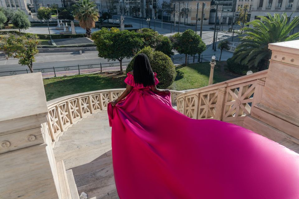 Athens: Flying Dress © Photoshoot Marilyn Package - Booking and Cancellation Policy