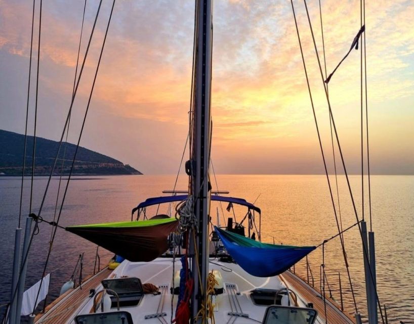 Athens Sailing & Gastronomy Sunset Cruise Private - Break Time, Photo Stop, and Swimming