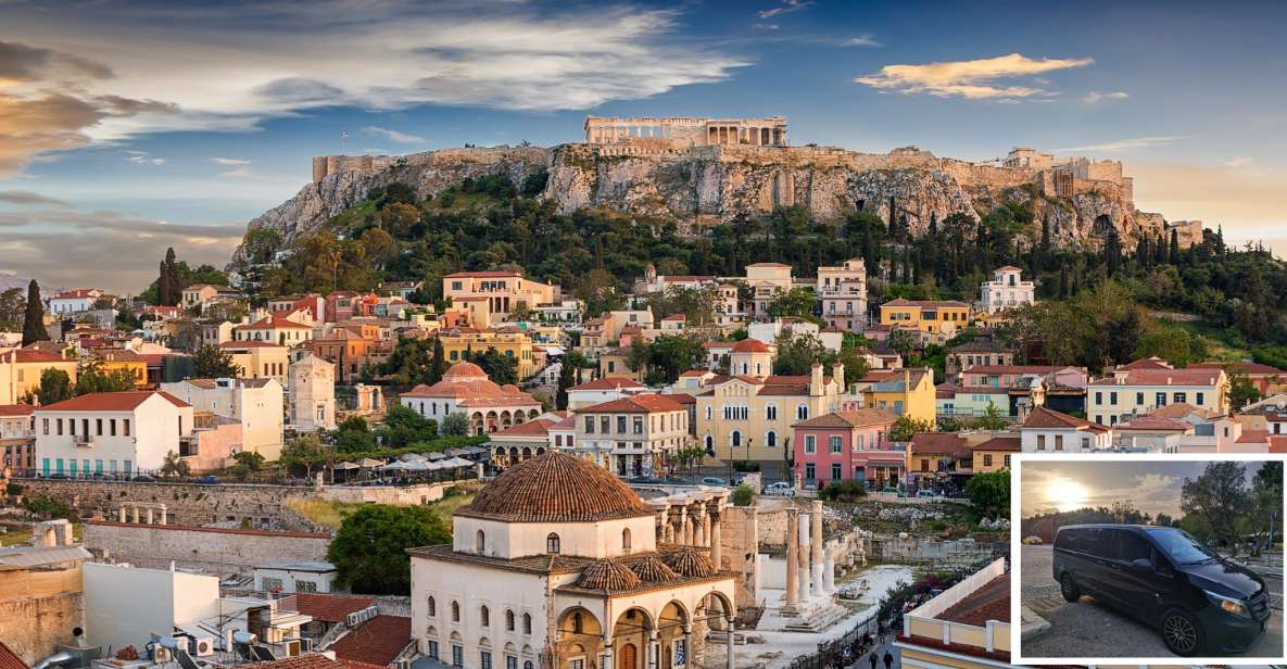 Athens: Top Sights Private Half-Day Tour - Pickup Information