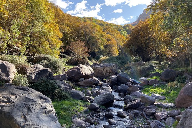 Atlas Mountains and Three Valleys & Waterfalls - Camel Ride Day Trip Marrakech - Visiting Stunning Waterfalls