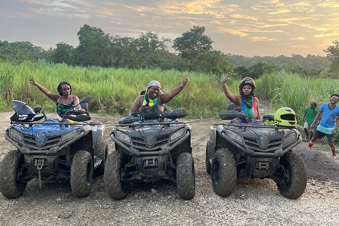 ATV Full Day off Road Jungle Ride and Sunset From Trelawny With Pick up - Transportation