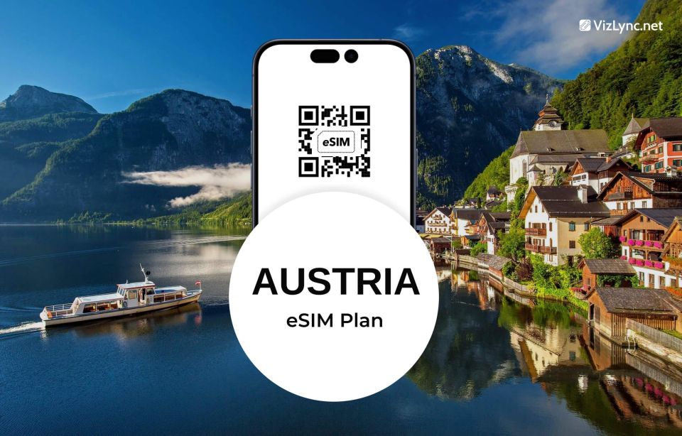 Austria Travel Esim Plan With Super Fast Mobile Data - Automatic Network Connection